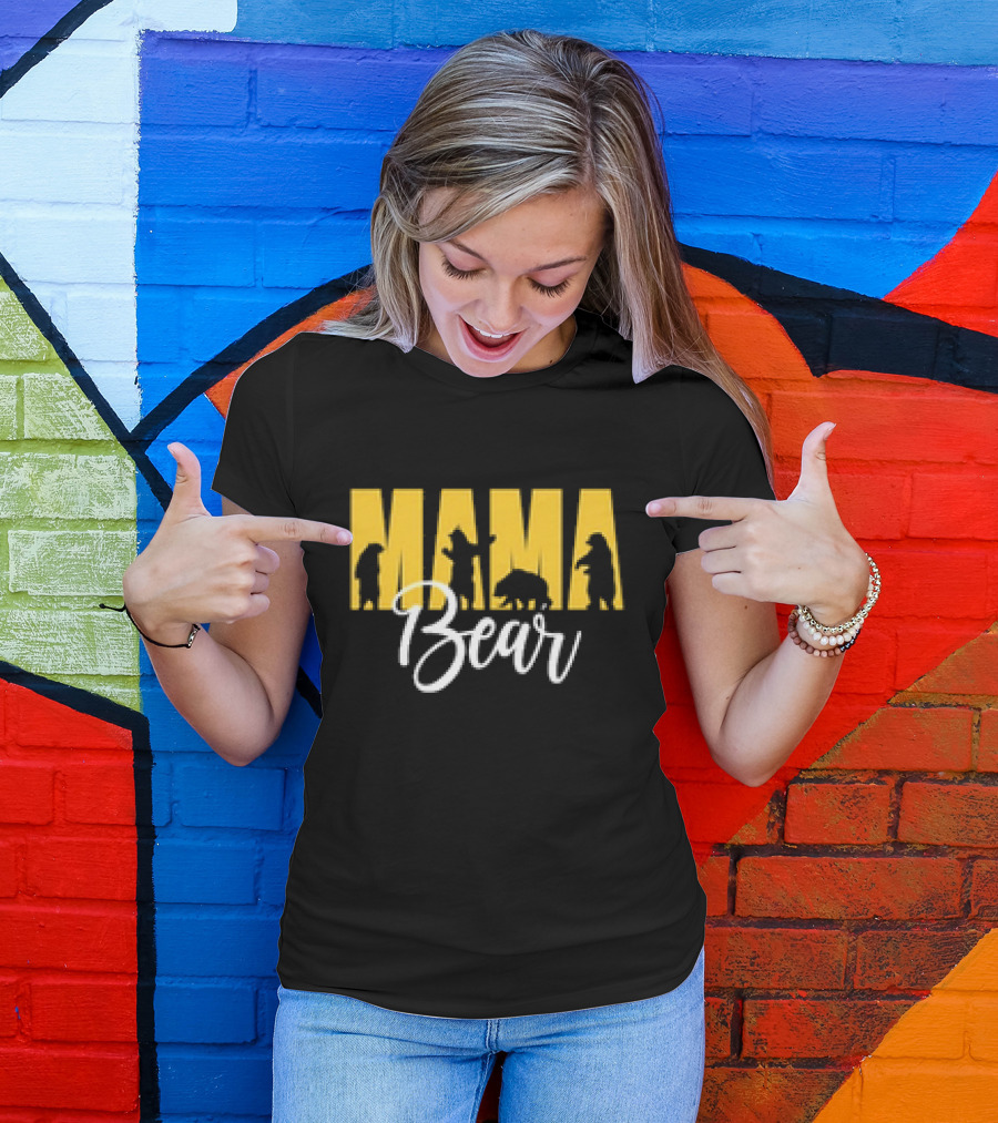 MAMA Bear Mom Life Mother’s Day T-Shirt