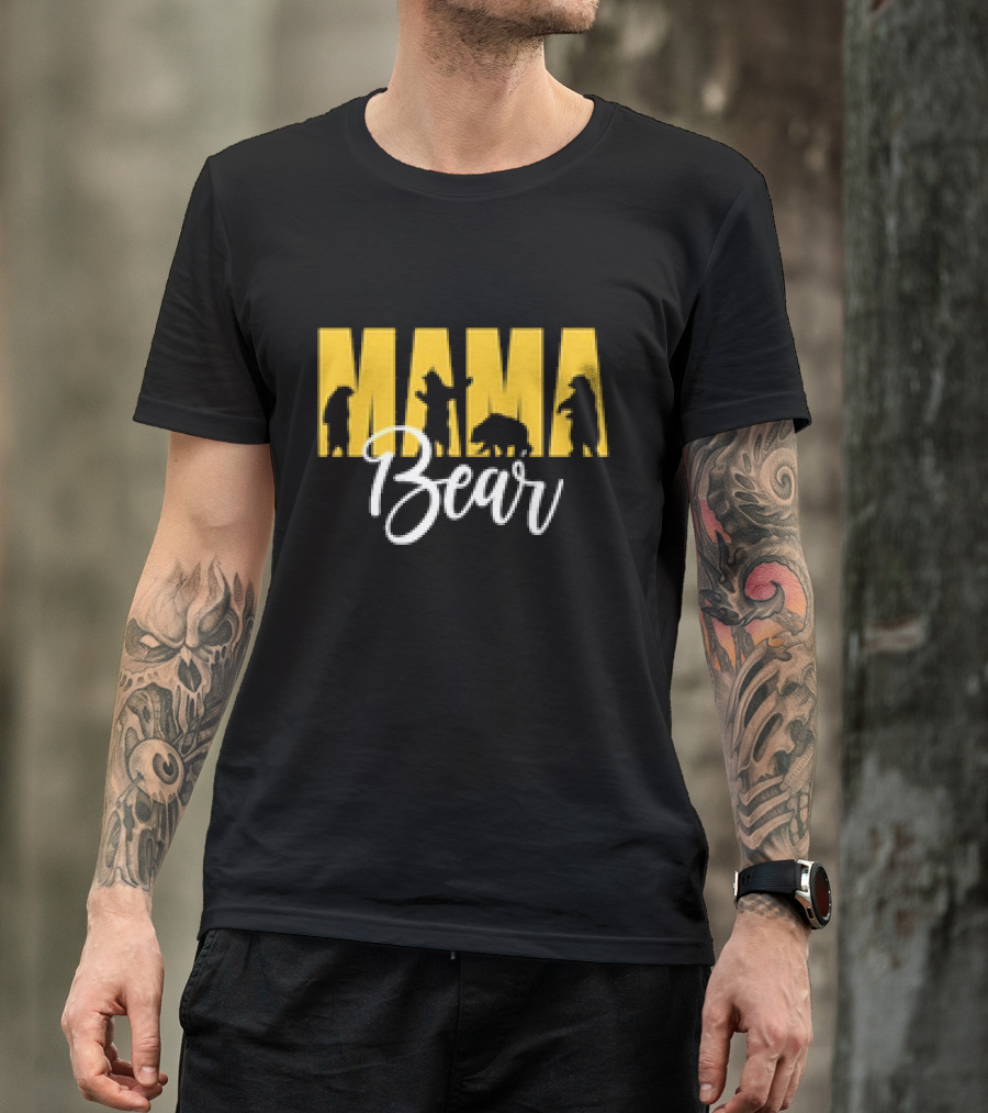 MAMA Bear Mom Life Mother’s Day T-Shirt
