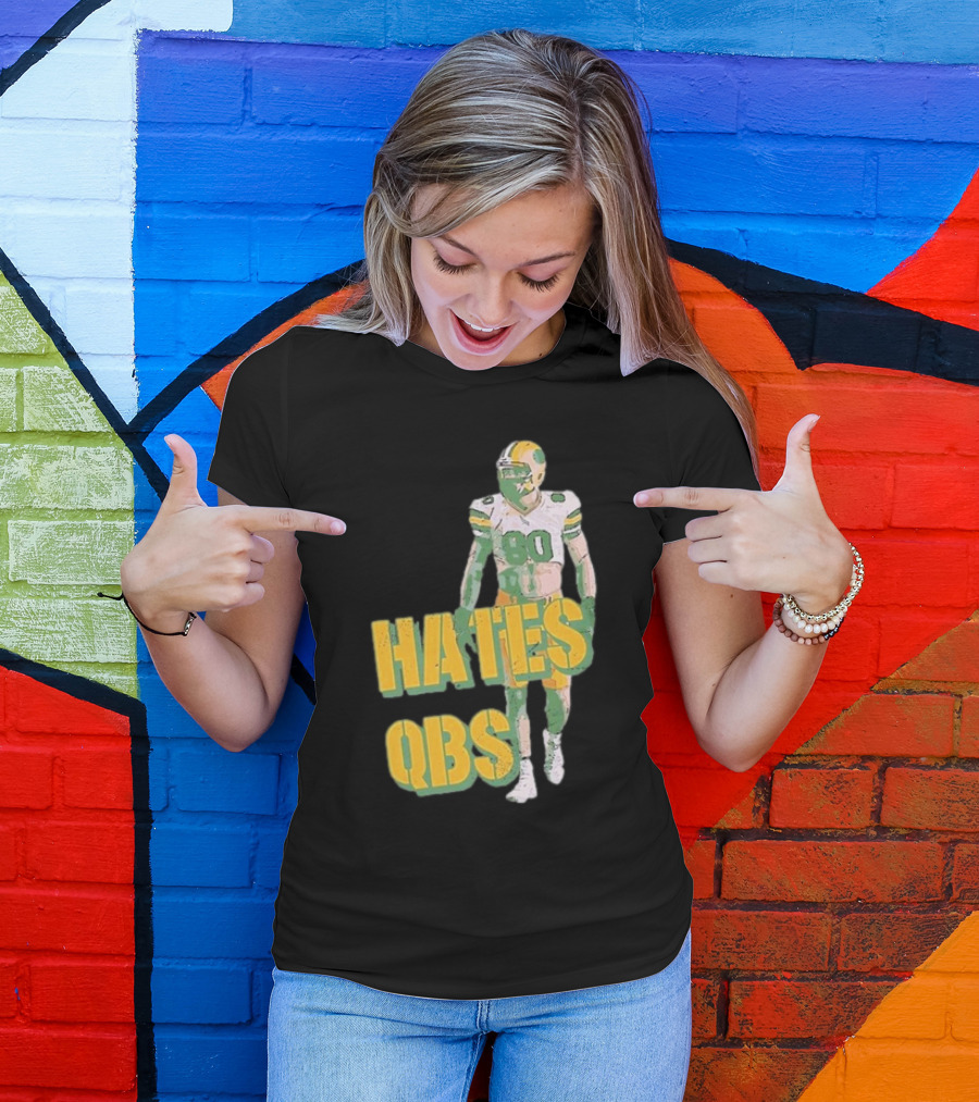 Donald Driver 80 Hates QBs T-Shirt