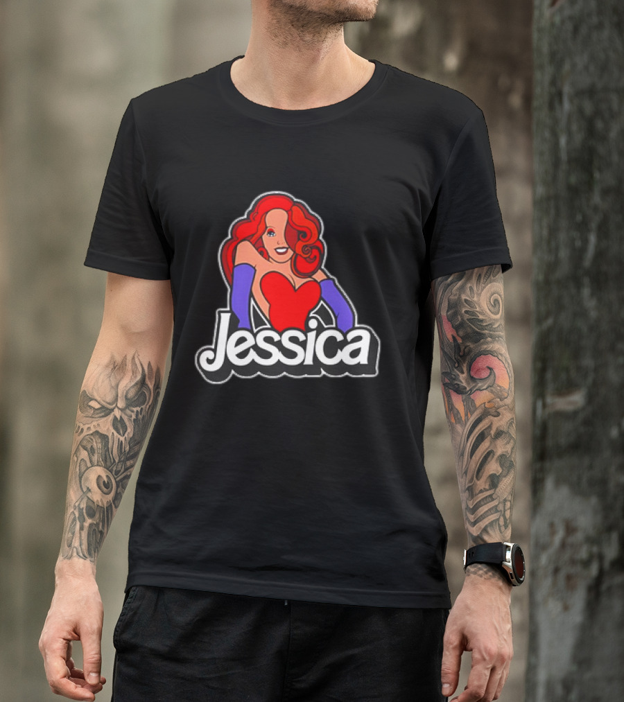 Jessie Doll Jessica Rabbit X Barbie Jessica This Barbie Isn’t Bad She’s Just Drawn That Way T-Shirt