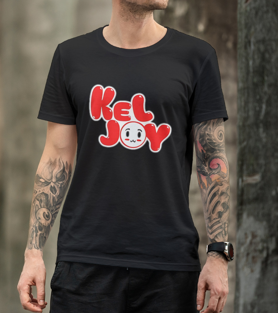 Kel Joy Cute Character Face T-Shirt