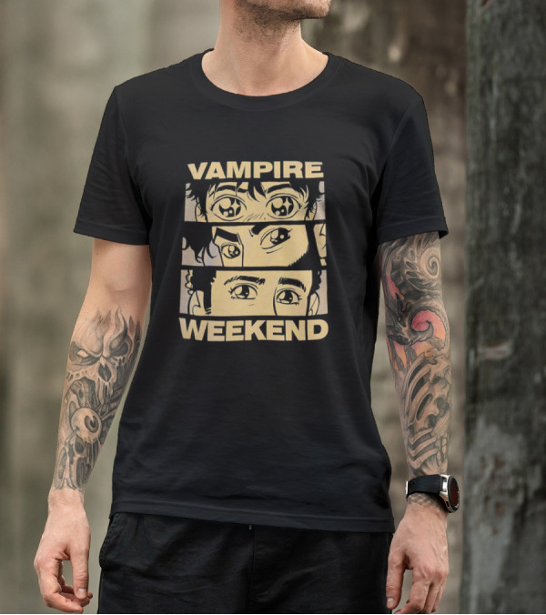 Vampire Weekend Anime Style Eyes T-Shirt