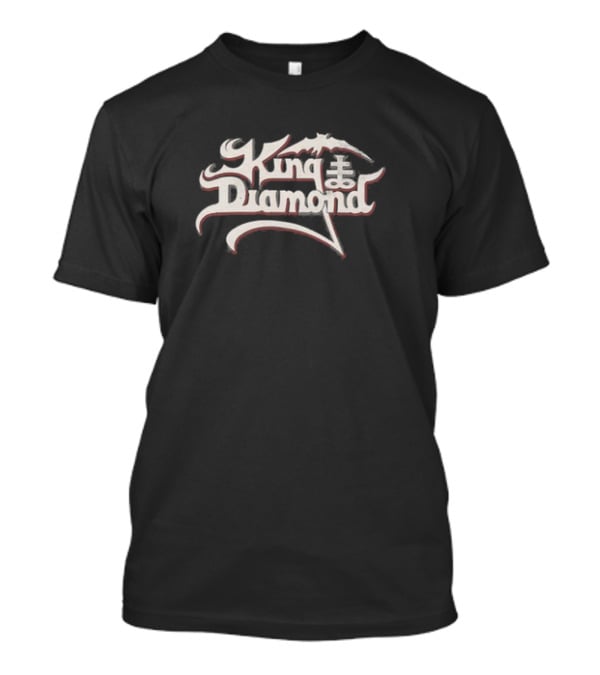 King Diamond Saint Lucifer’s Hospital White On Black T-Shirt
