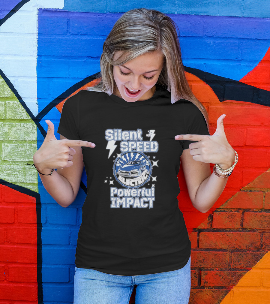 Silent Speed Electric Powerful Impact Car Driver T-Shirt