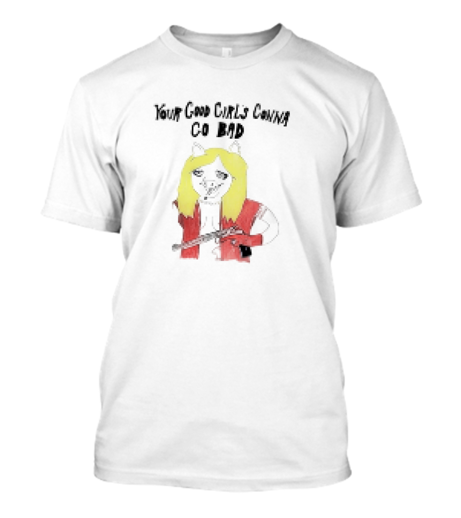 Your Good Girl's Gonna Go Bad Pig Smoking Embrace Your Uniqueness T-Shirt