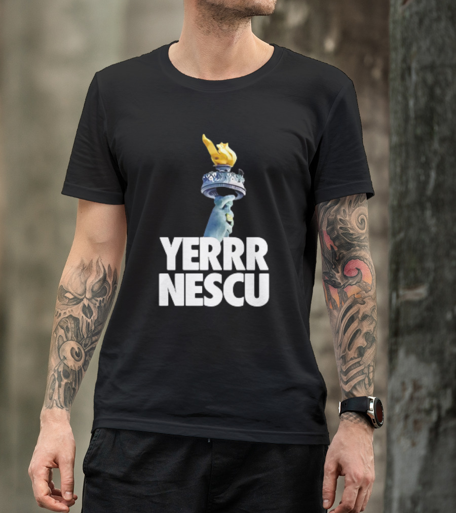 Yerrrnescu Statue Of Liberty Torch T-Shirt