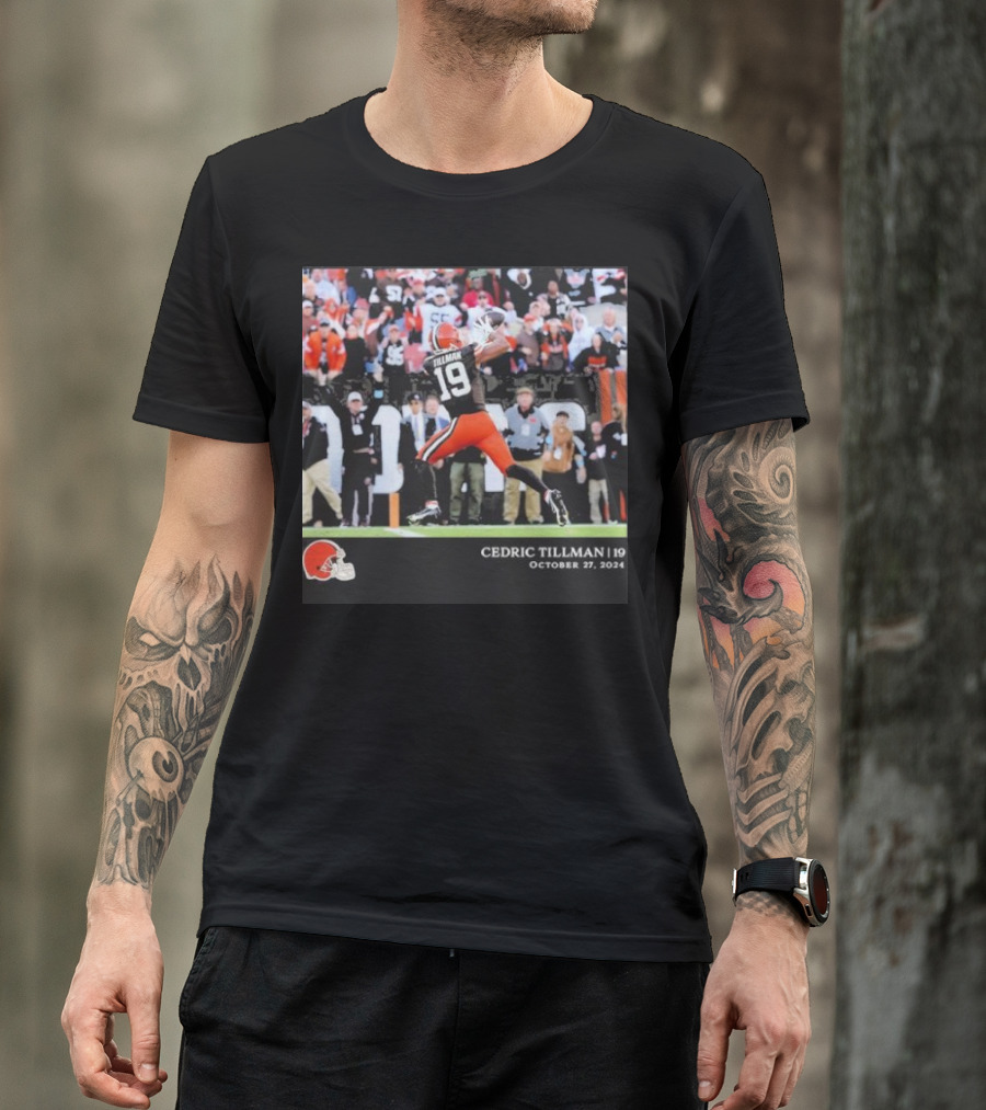 Cleveland Browns Cedric Tillman T-Shirt