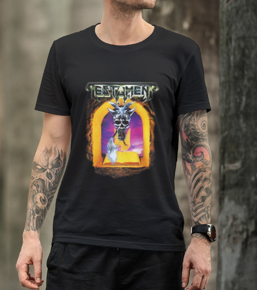 Testament The Legacy Skull Arch Iconic T-Shirt
