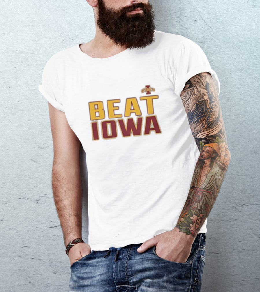 Beat Iowa State Cyclones Rivalry Hawkeyes T-Shirt