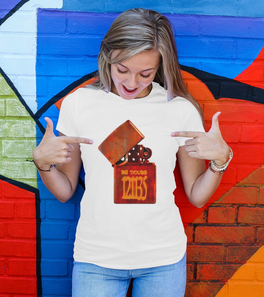 Big Trouble Retro Zippo 12113 T-Shirt