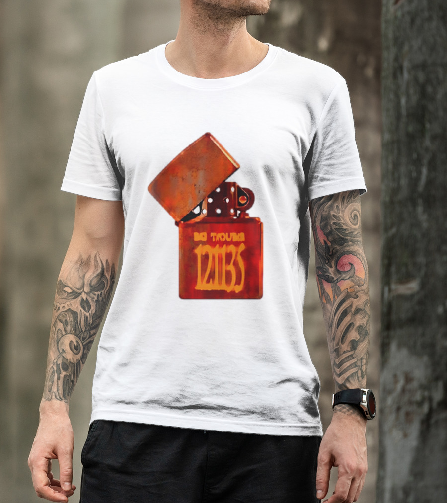 Big Trouble Retro Zippo 12113 T-Shirt