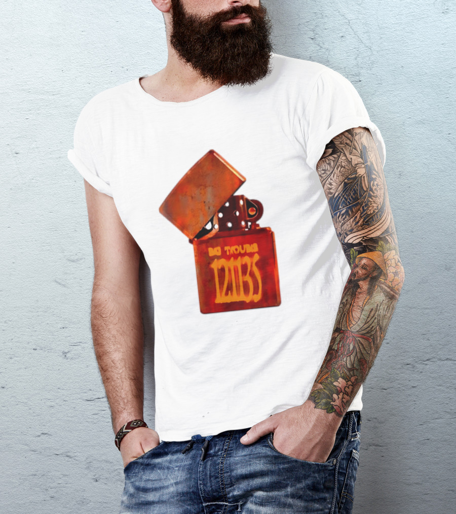 Big Trouble Retro Zippo 12113 T-Shirt