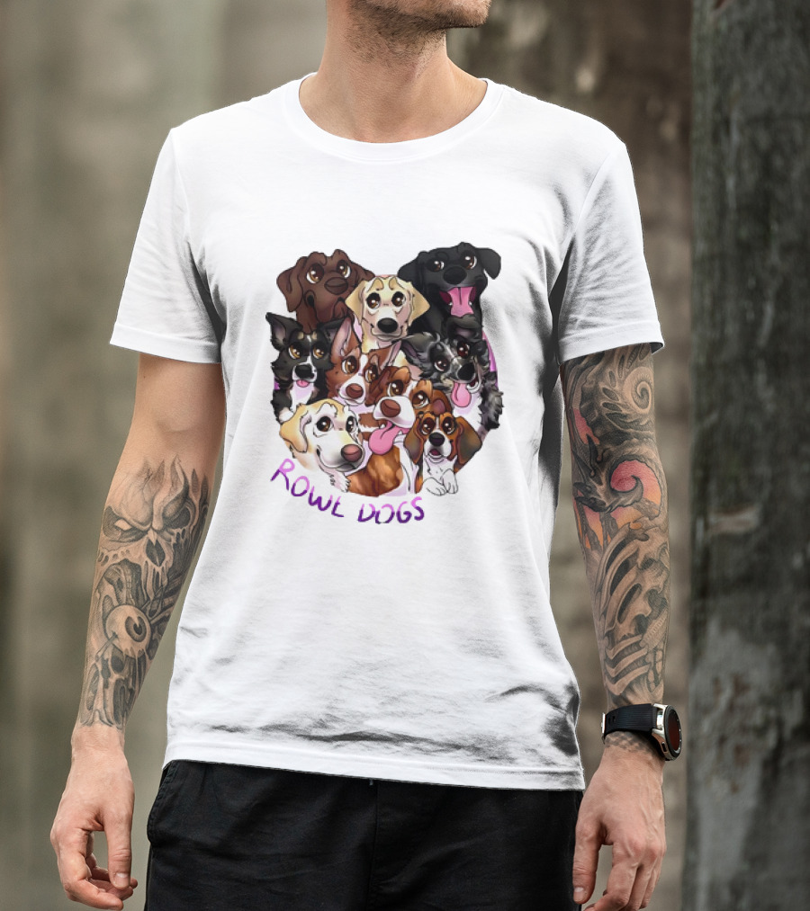 Rowe Dogs Playful Pooches Classic T-Shirt