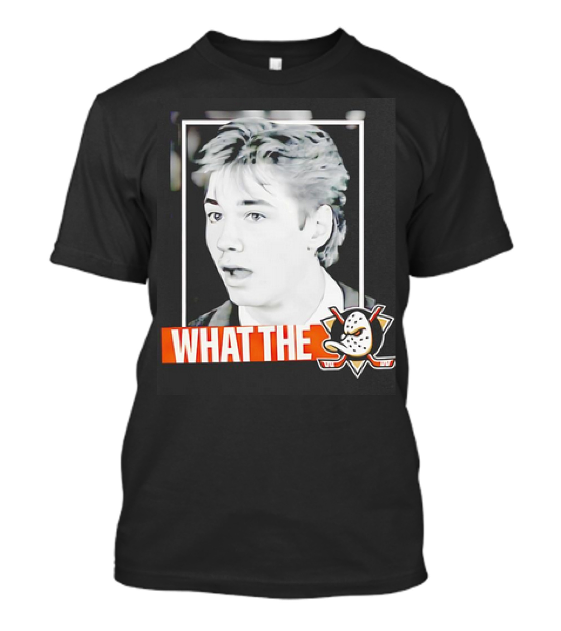 What The Duck Beckett Sennecke Anaheim Ducks Hockey T-Shirt