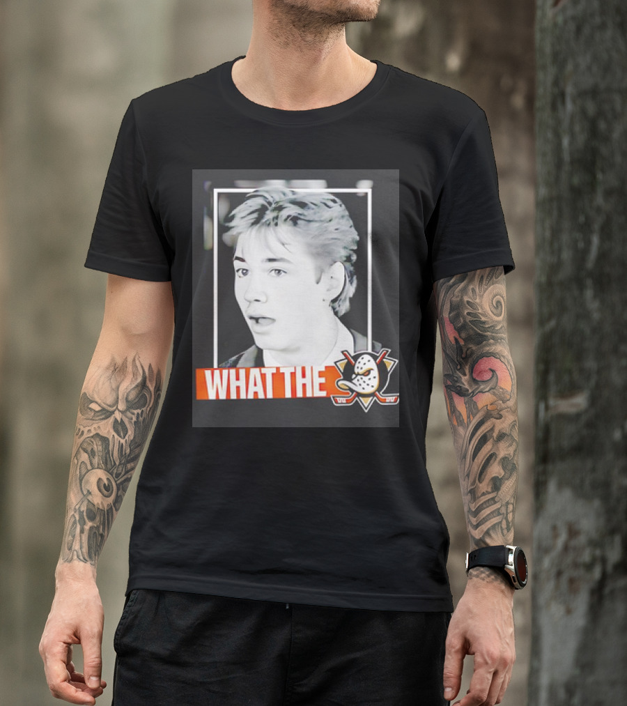 What The Duck Beckett Sennecke Anaheim Ducks Hockey T-Shirt