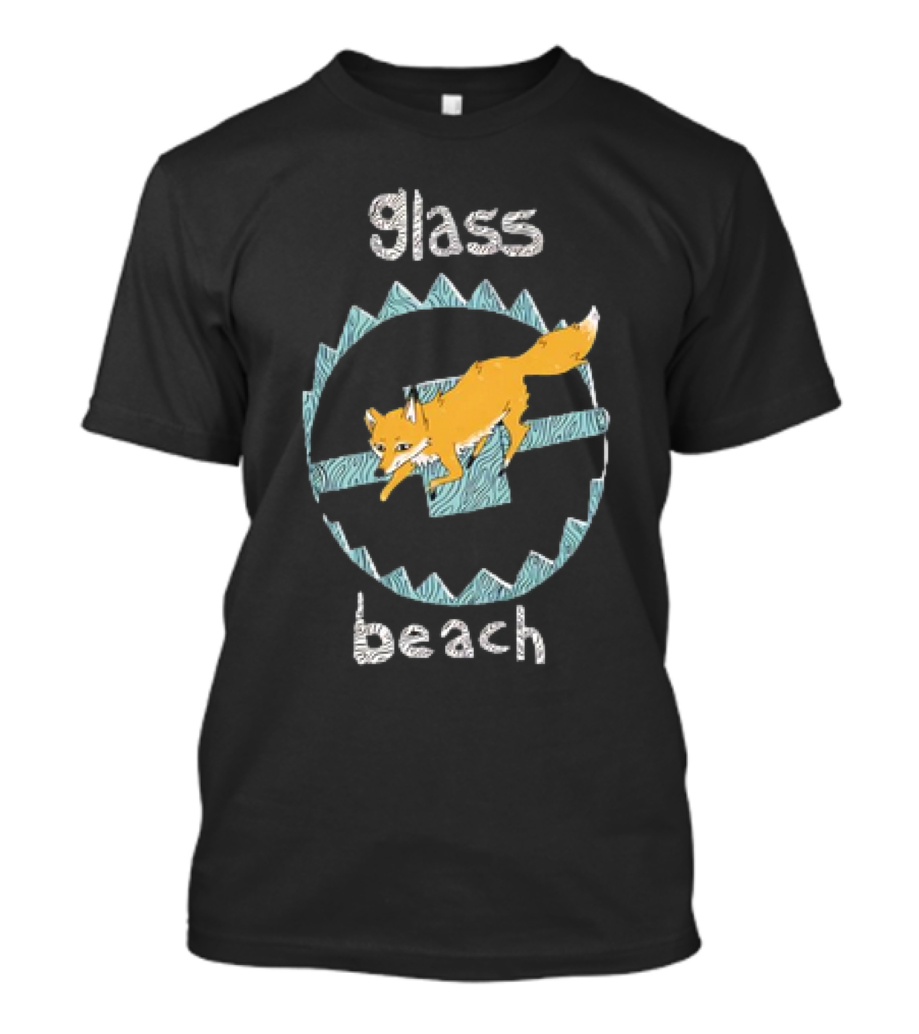 Glass Beach Fox Ring T-Shirt