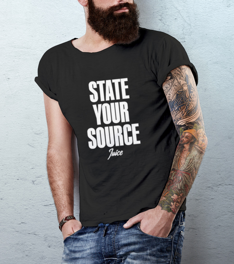 Jaylen Brown State Your Source Juice T-Shirt