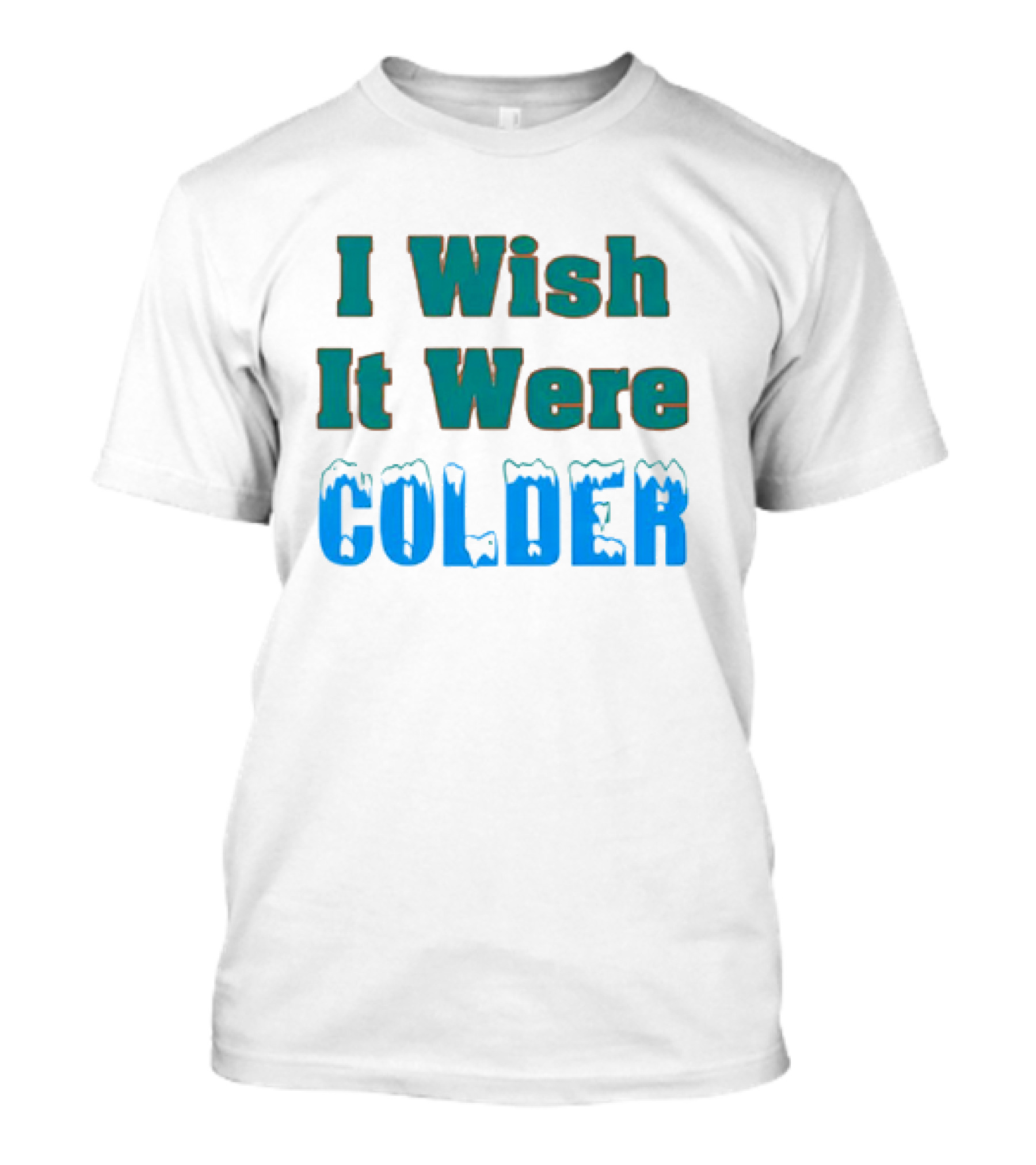 I Wish It Were Colder Mike McDaniel Coach Miami Dolphins T-Shirt