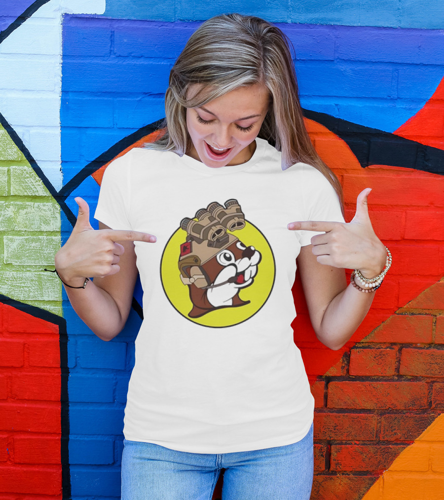 Night Vision Tactical Buc-Ee's Beanie T-Shirt