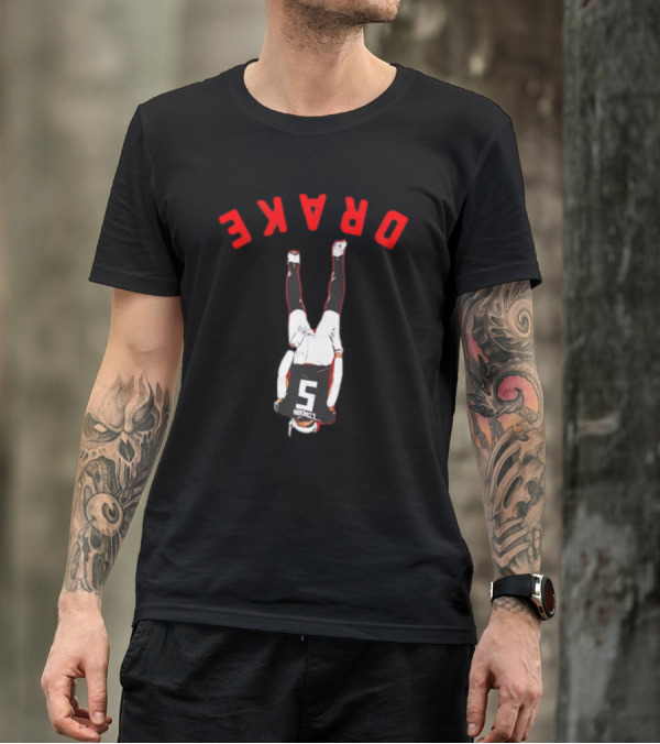 Atlanta Falcons Drake London Upside Down T-Shirt