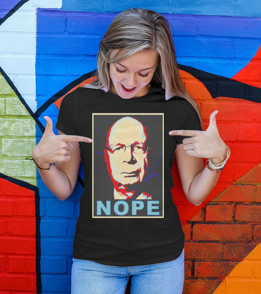 NOPE Klaus Schwab T-Shirt