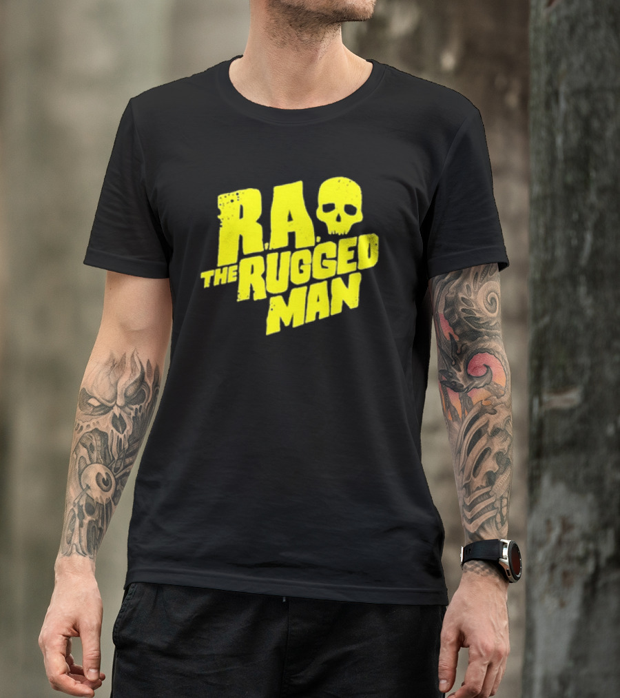 R.A. The Rugged Man Skull T-Shirt