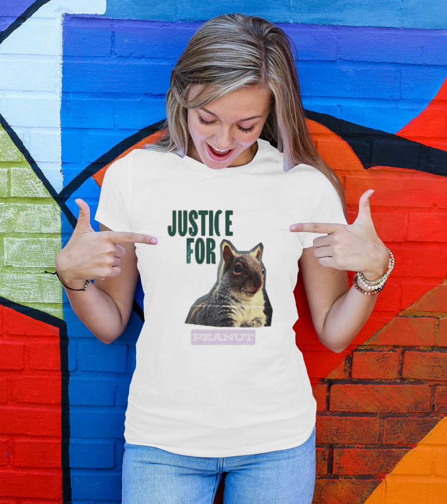 Justice For Peanut Squirrel T-Shirt