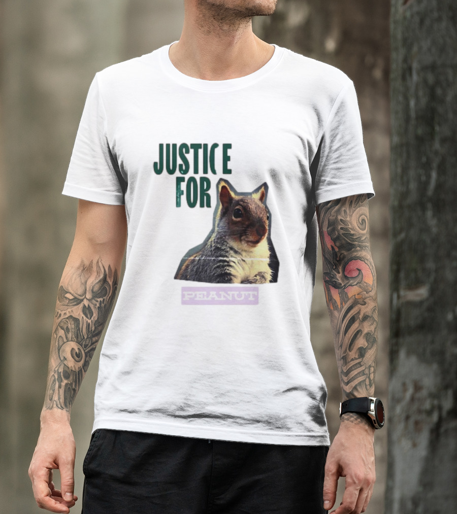Justice For Peanut Squirrel T-Shirt