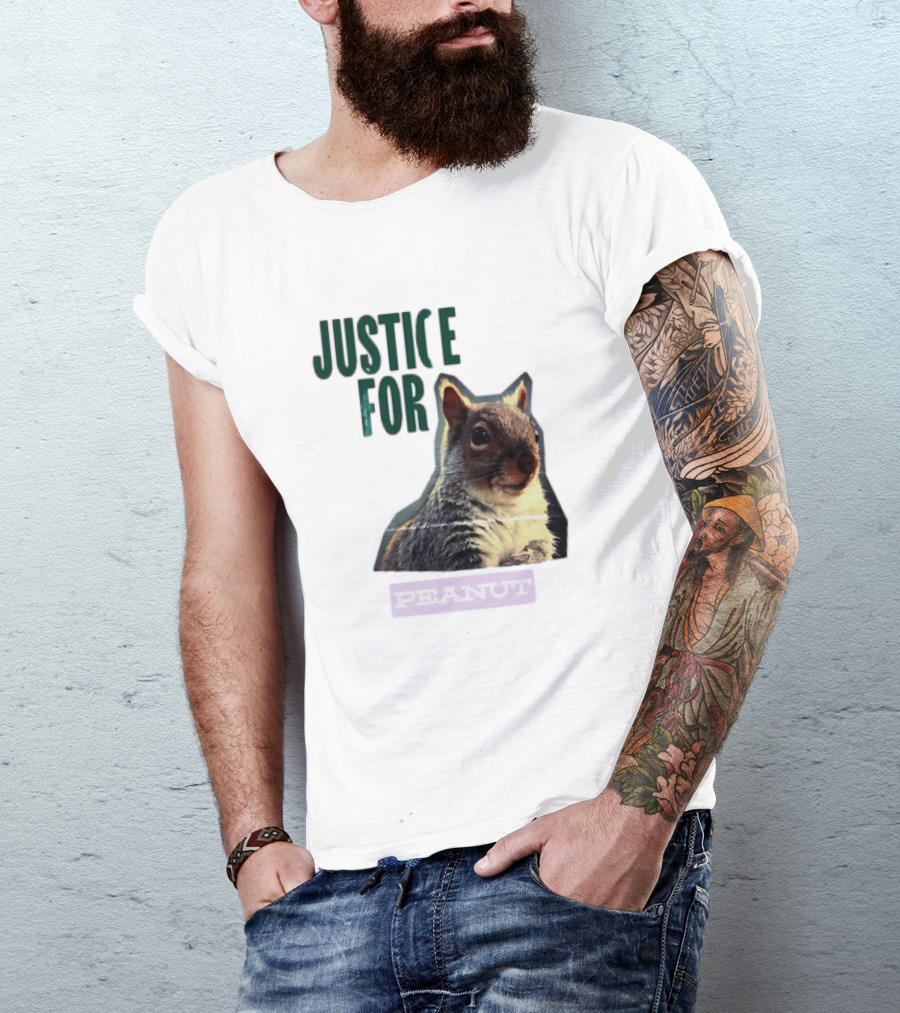Justice For Peanut Squirrel T-Shirt