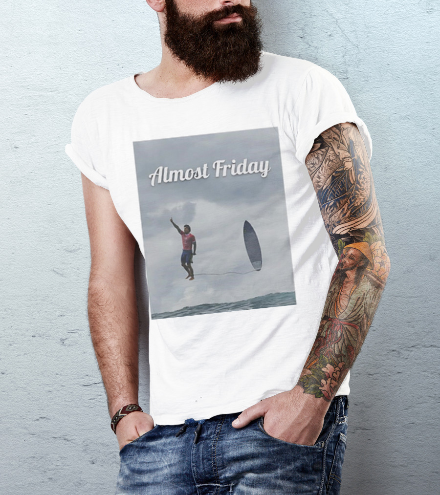 Gabriel Medina Almost Friday Olympic Surfer Ocean Adventure T-Shirt