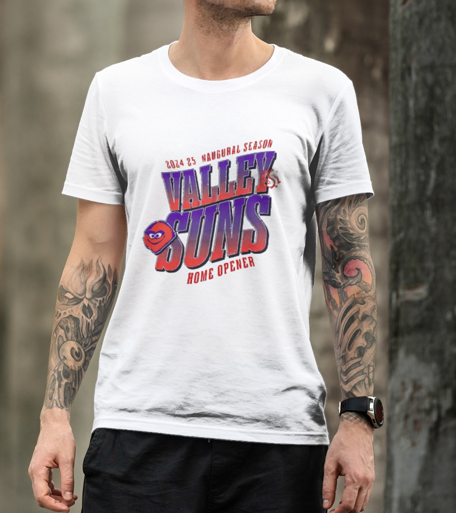 Valley Suns 2024-25 Inaugural Season Home Opener T-Shirt