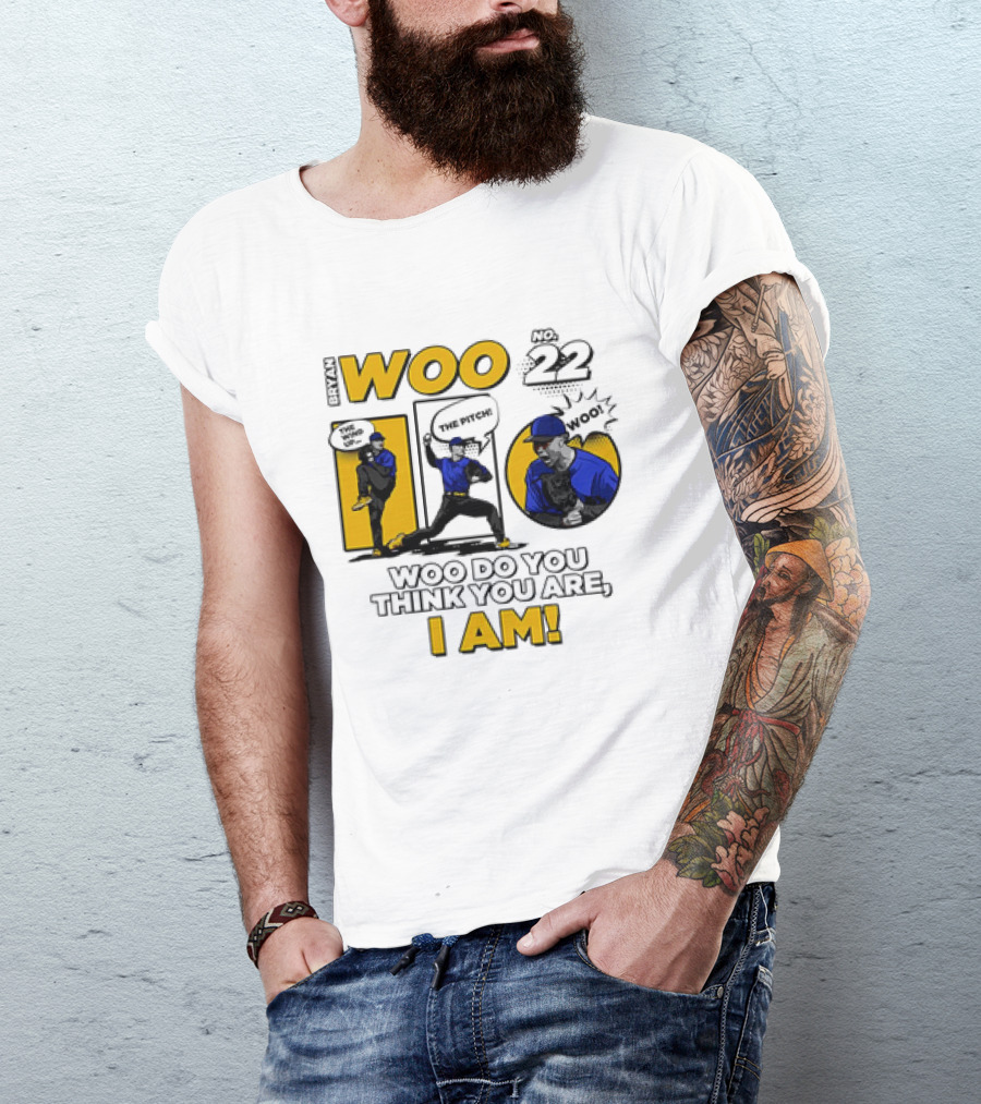Bryan Woo No 22 The Pitch Woo Do You Think You Are I Am T-Shirt