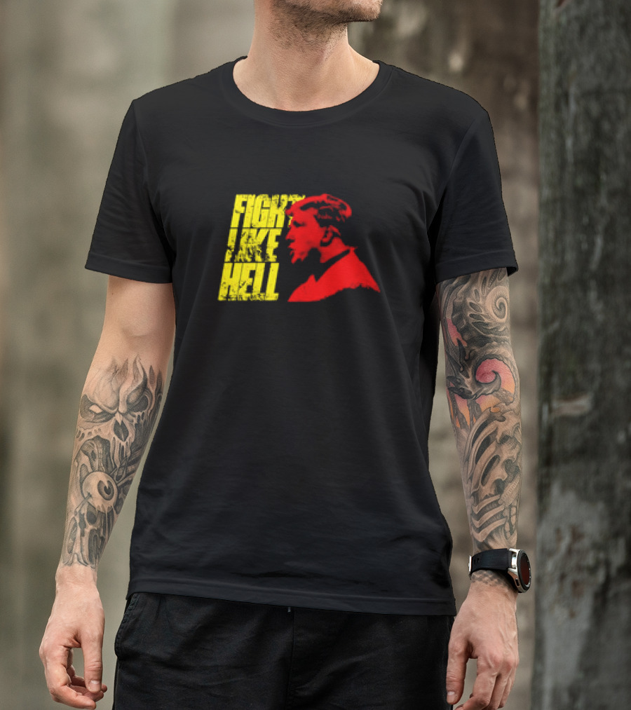 Fight Like Hell Trump Retro Design Steven Crowder T-Shirt