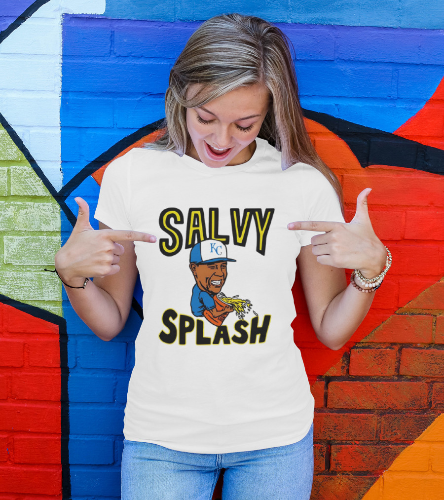 Salvy Splash KC Royals Salvador Johan Perez Player T-Shirt