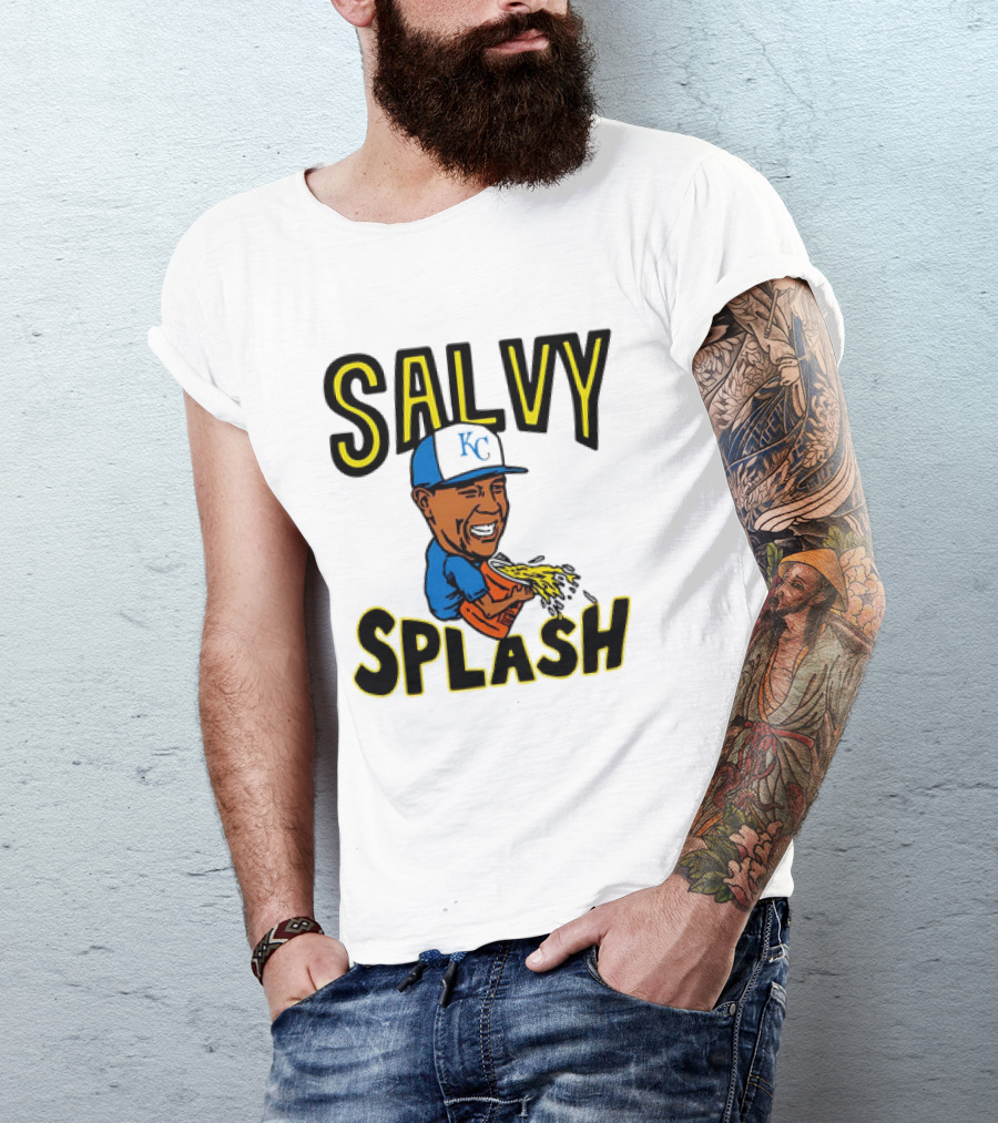 Salvy Splash KC Royals Salvador Johan Perez Player T-Shirt