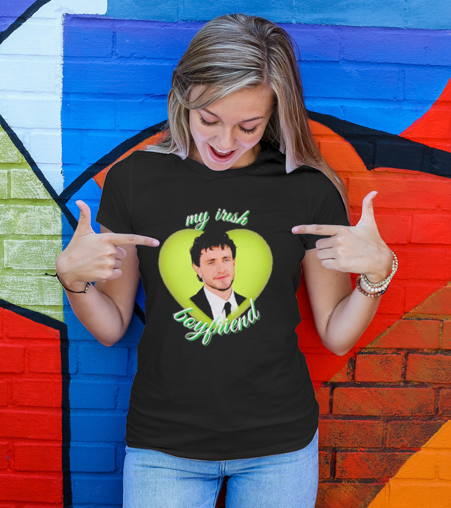 Paul Mescal My Irish Boyfriend Heart T-Shirt