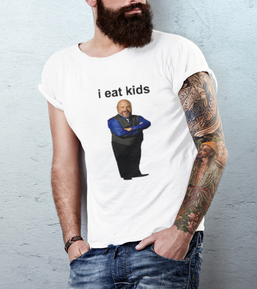 I Eat Kids Funny Meme Tapestry T-Shirt