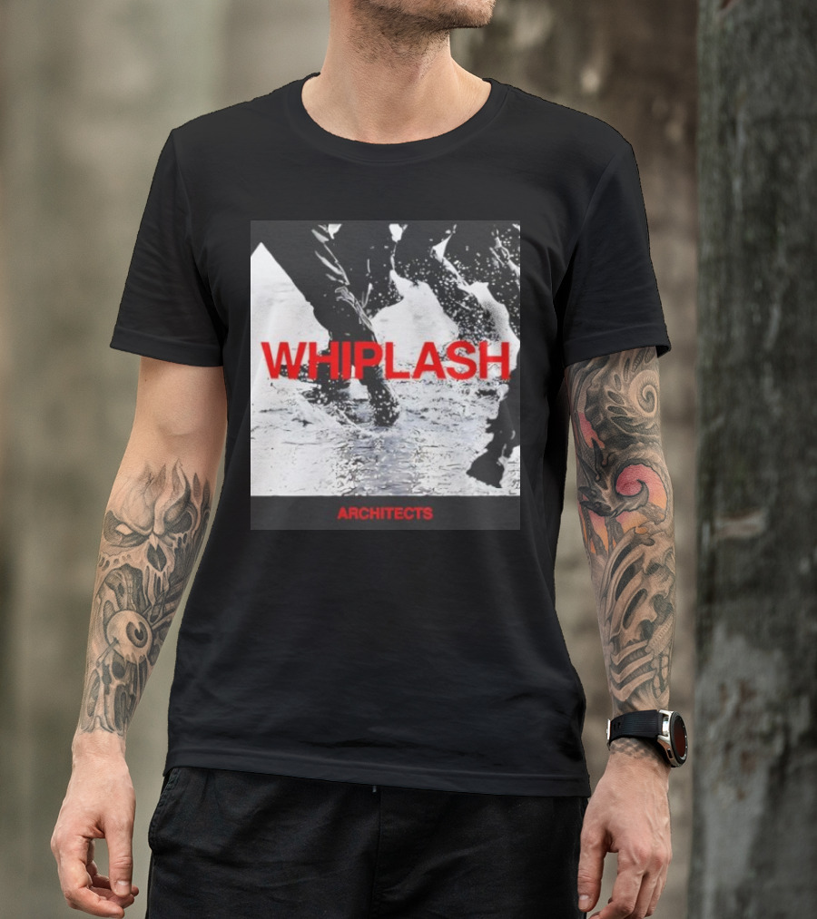 Whiplash Architects Single Black Photo Retro T-Shirt