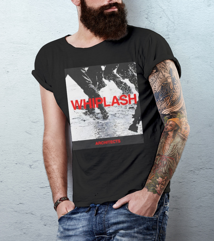Whiplash Architects Single Black Photo Retro T-Shirt