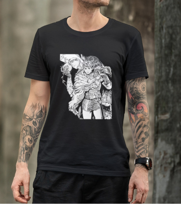 Tasty In Dungeon Anime Knight Fantasy Adventure Scene T-Shirt