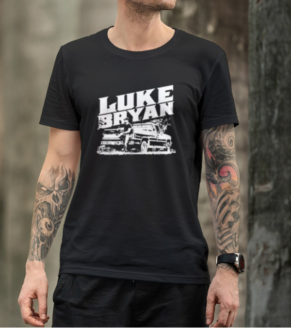 Luke Bryan Vintage Truck Scene T-Shirt