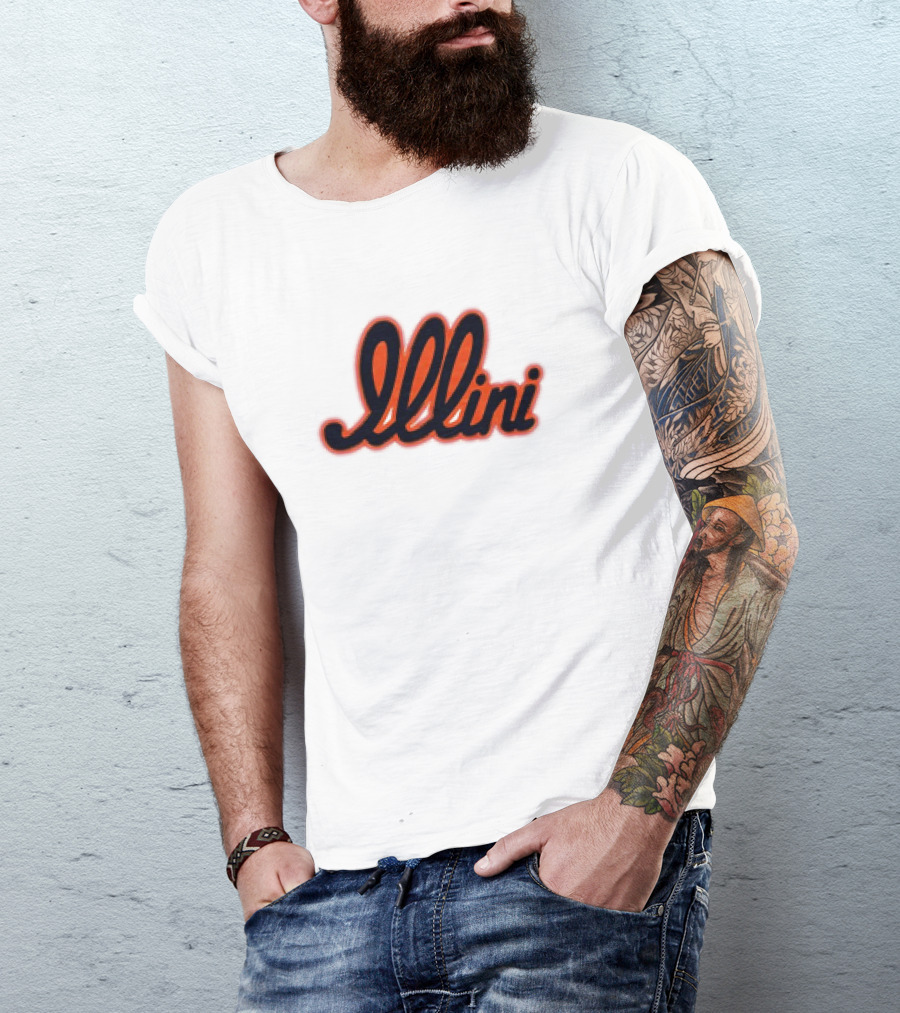 Illini Script University Of Illinois Sports Tradition T-Shirt