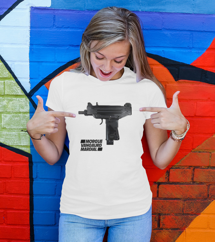 Morgue Vanguard Mardial Submachine Gun T-Shirt