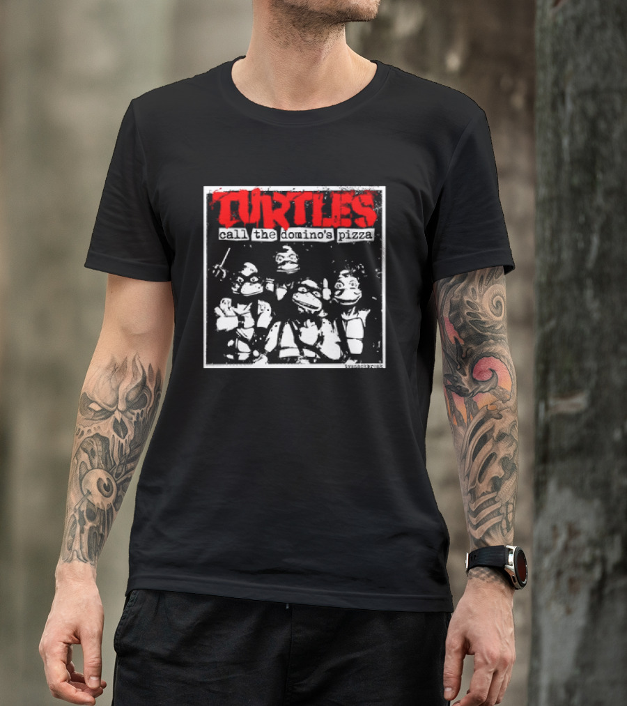 Turtles Call The Domino's Pizza Band T-Shirt