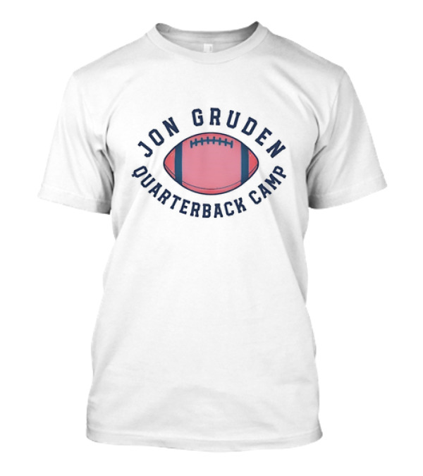 Jon Gruden Quarterback Camp Football T-Shirt