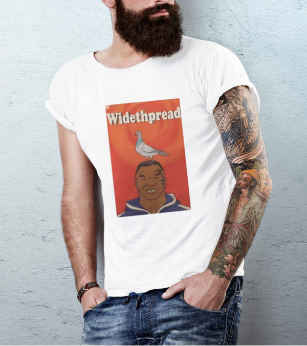Widethpread Mike Tyson Pigeon T-Shirt