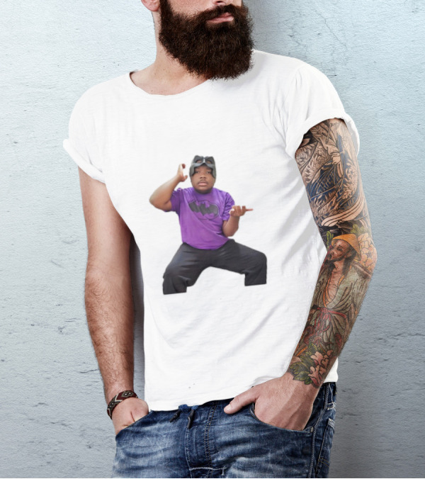 Darius Tiktok Autism Irisa Classic Batman Mask And Pose T-Shirt