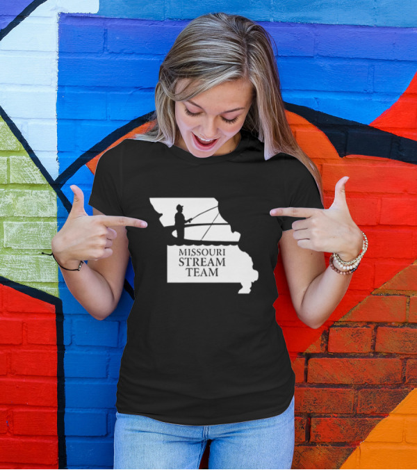 Missouri Stream Team Fishing In State T-Shirt