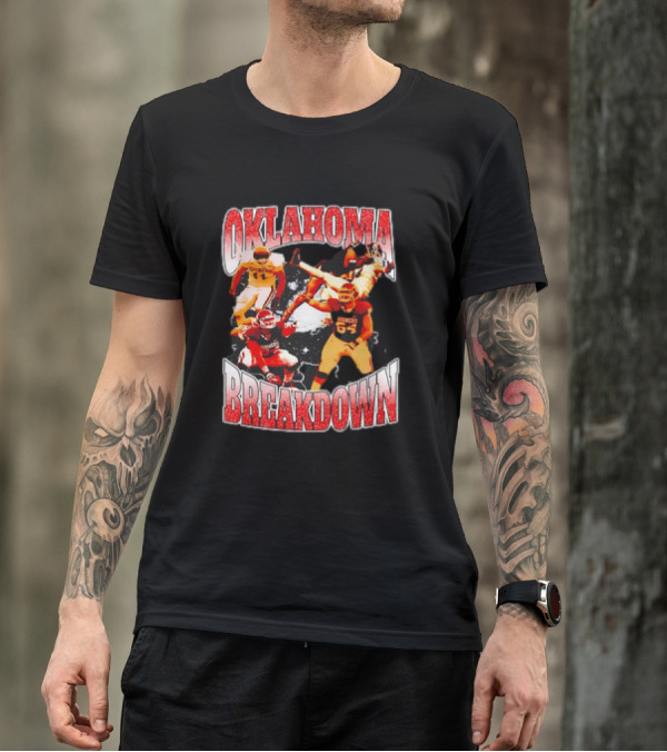 Oklahoma Sooners Football Action Oklahoma Breakdown T-Shirt