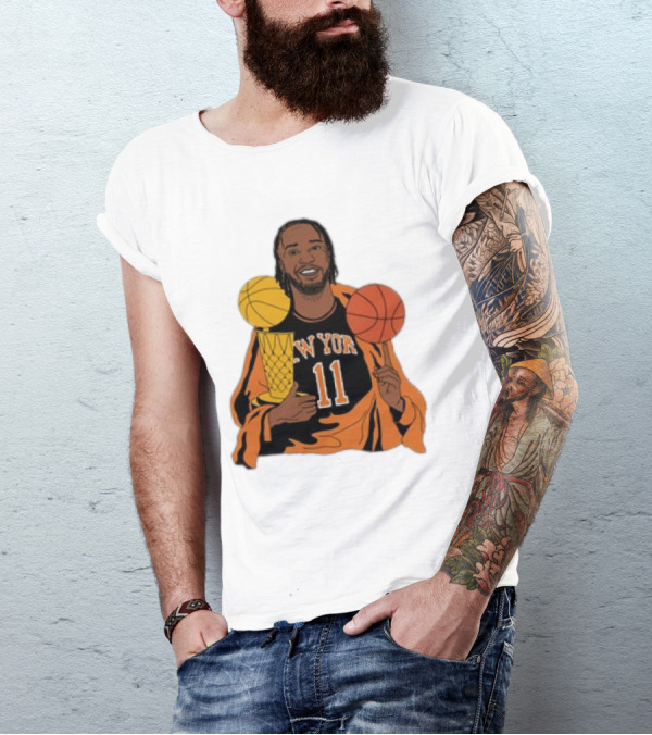 New York 11 Big Knick Energy Brunshym Basketball Trophy T-Shirt